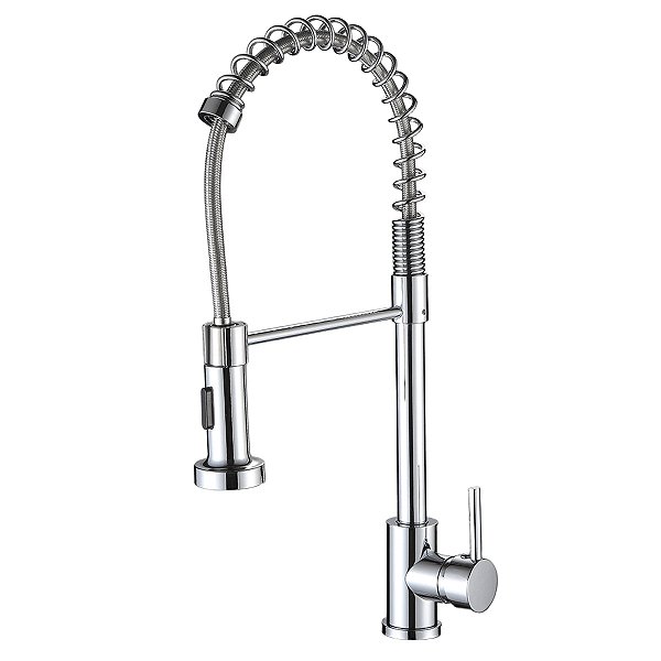 Misturador Monocomando Cozinha TELCA Flexível com Ducha Cromado - R.QSC-D6001