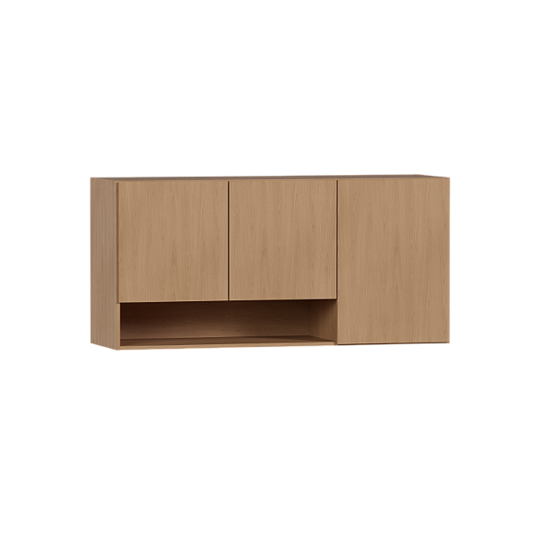 Armário Aéreo Cozimax Madeira Universal 1140mm Jequitibá Montado 120