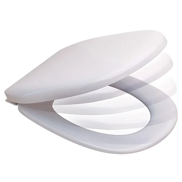 Assento Sanitário Branco Soft Close para Linha Sabatini Civitt