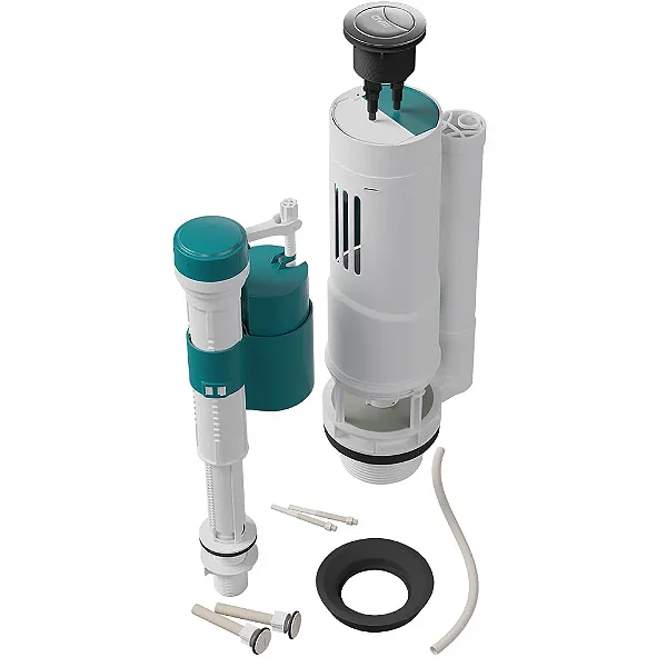 Kit Mecanismo Completo com Duplo Acionamento Superior para Caixa Acoplada Civitt