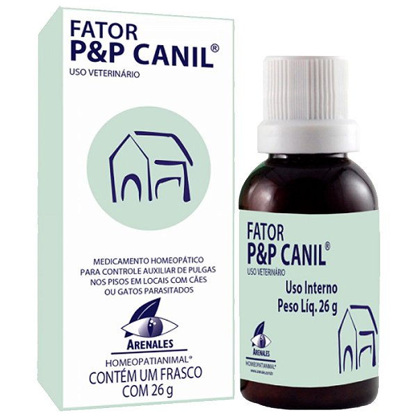 Fator P&P Canil Pulgas em glóbulos - Arenales
