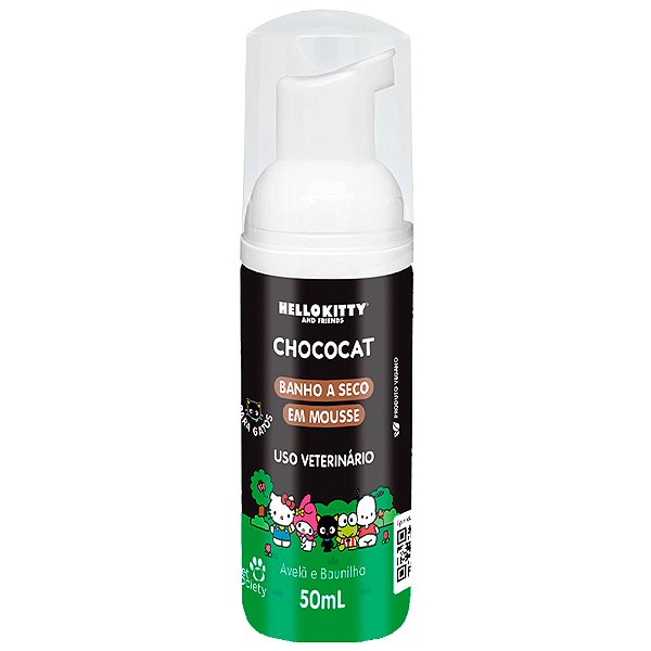 Chococat Banho A Seco Mousse 50mL - Hello Kitty