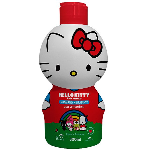 Shampoo Hidratante 300mL - Hello Kitty