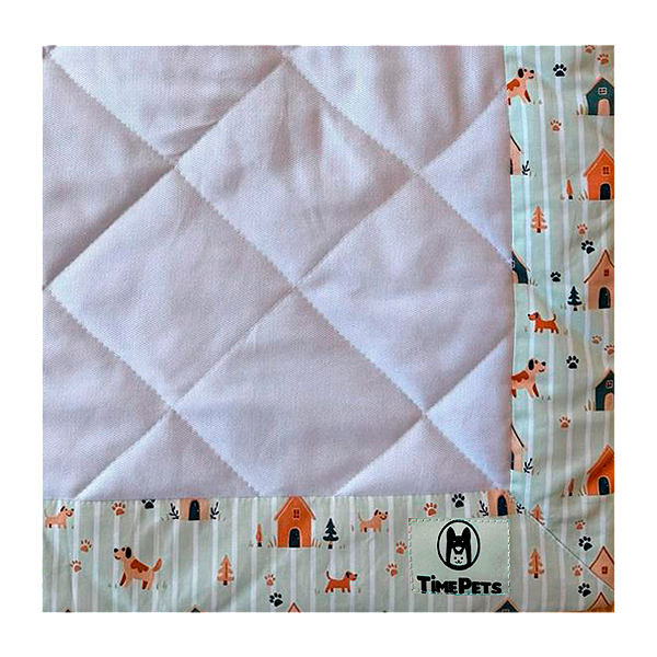 Tapete Higiênico Lavável 100% Algodão | Doguinhos I