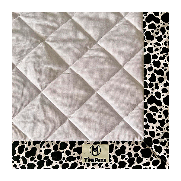 Tapete Higiênico Lavável  100% Algodão | Vaquinhas