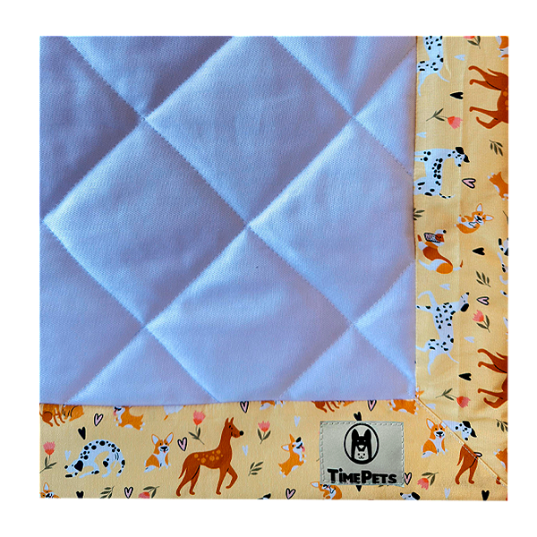 Tapete Higiênico Lavável 100% Algodão | Doguinhos II