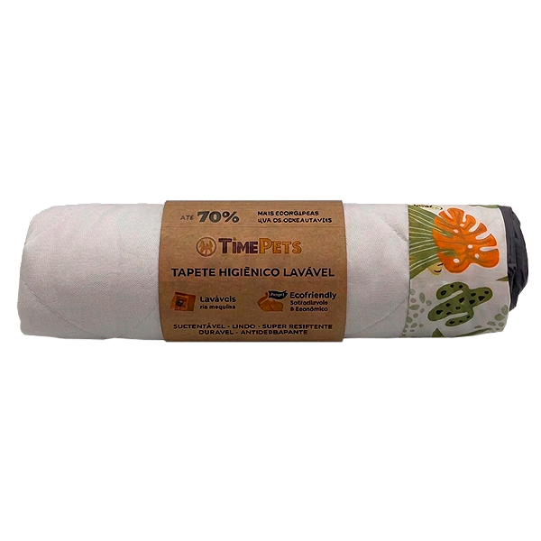 Tapete Higiênico Lavável 100% Algodão | Floresta I