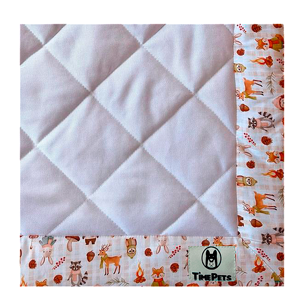 Tapete Higiênico Lavável 100% Algodão | Bicharada