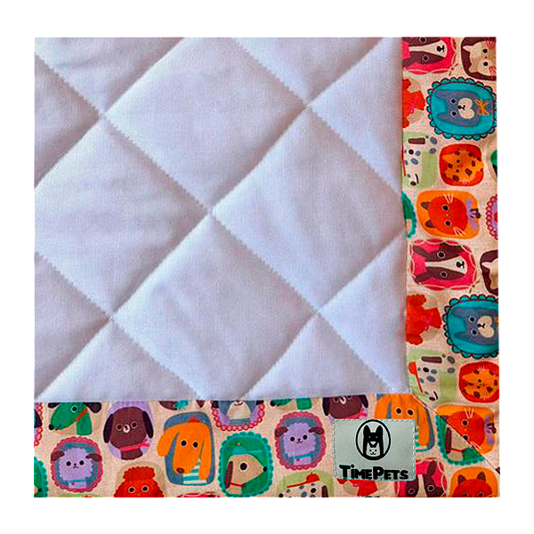 Tapete Higiênico Lavável 100% Algodão | Doguinhos II