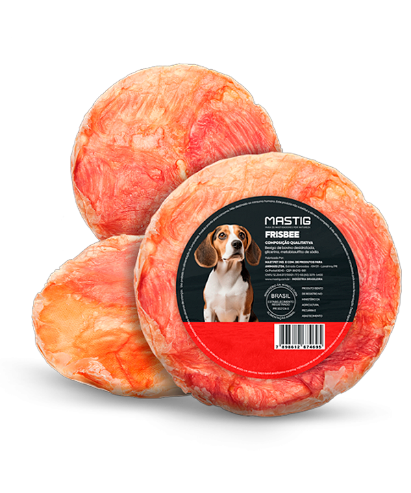 Petisco Bexiga Frisbee Pet 1 pç - Mastig