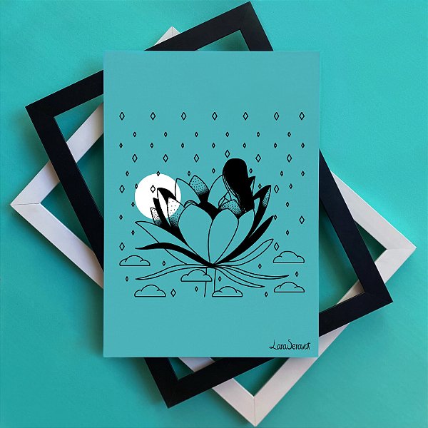 Lua Abriga nas Estrelas