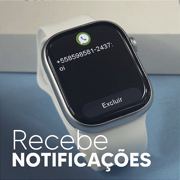 W59+ Microwear: Smartwatch 47mm com Tela Amoled