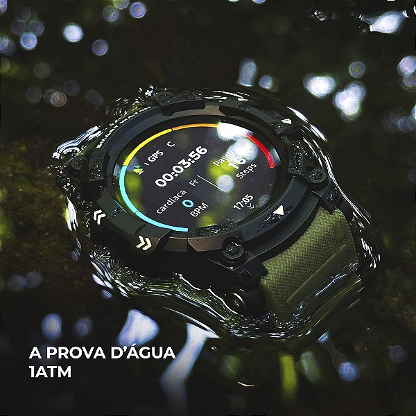 Thunder GPS: Smartwatch Aventura Resistente à Água