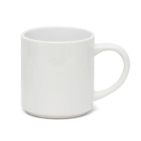 Caneca para Sublimação de Cerâmica Branca BUCKS - 375ml - PREMIUM