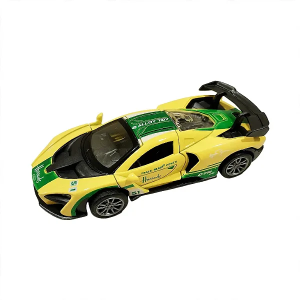 McLaren Senna GTR Escala 1:32 - Amarelo e verde