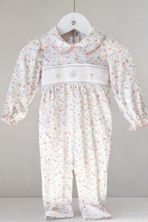 Macacão Pima Estampado/Bordado