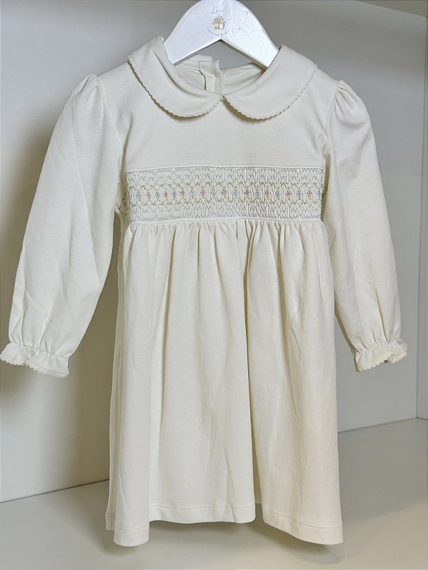 Vestido com Calcinha Pima Ponto Smock