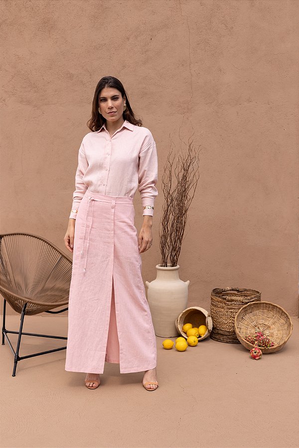 CAMISA CLARA LINHO CANDY