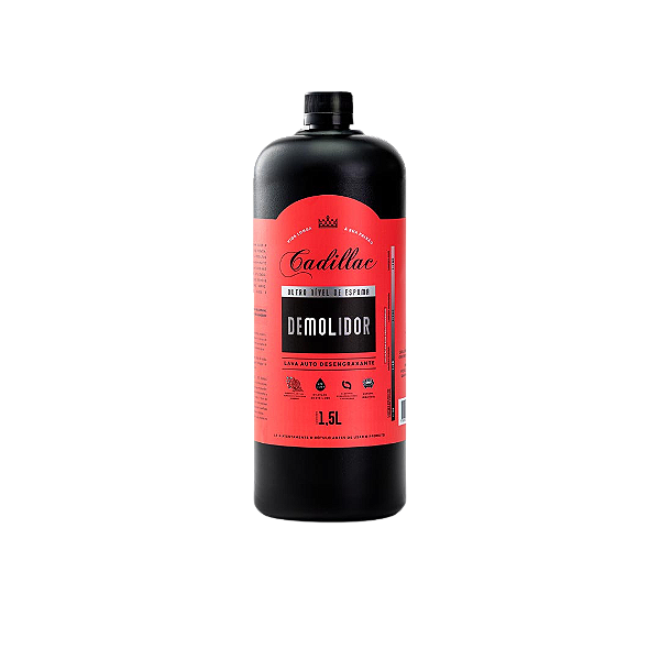 Demolidor Lava Auto Desengraxante Cadillac (1,5L) Diluição: Até 1:200