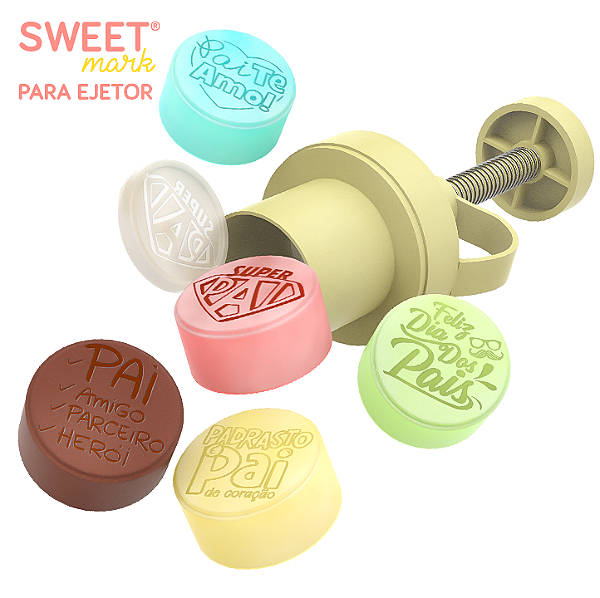 Sweet Mark para Ejetor - Dia dos Pais - 5 Peças