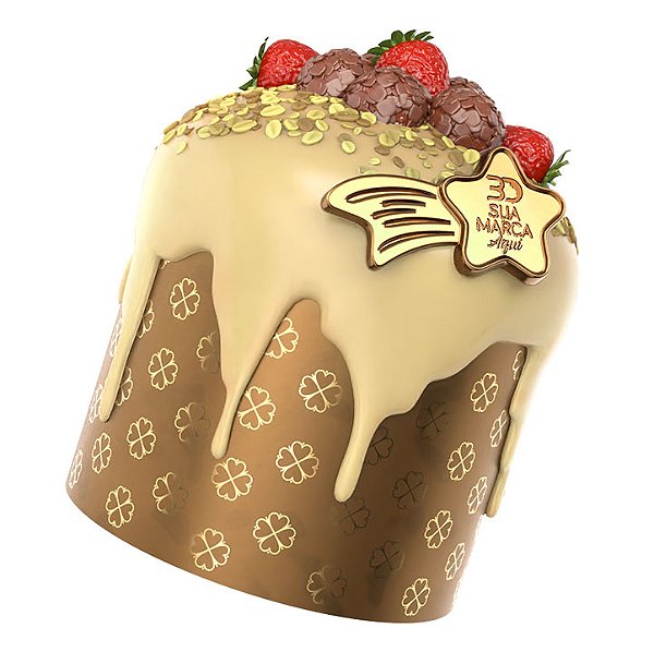Cocoa Form Estrela Cadente 6 cavidades - 7cm