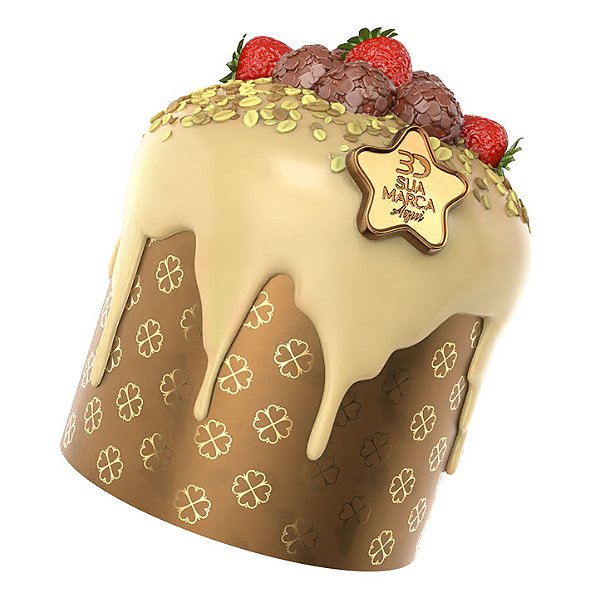 Cocoa Form Estrela 8 cavidades - 3,8cm