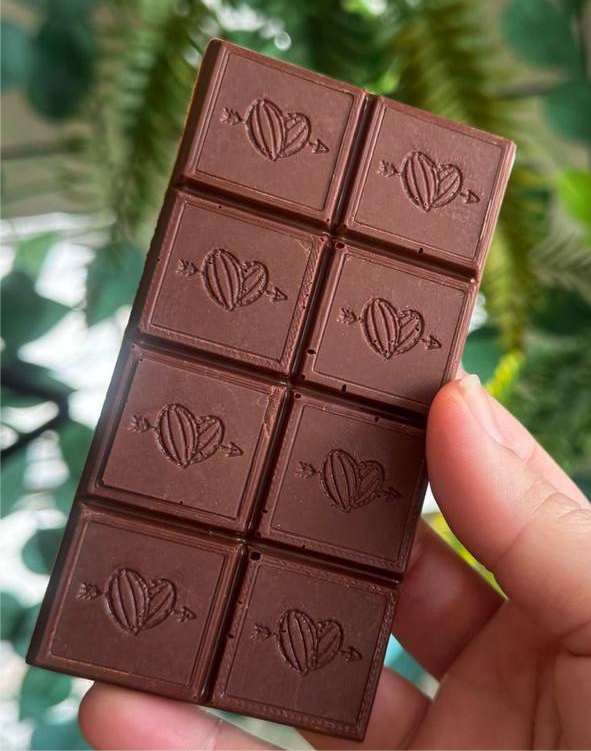 Mini Barra de Chocolate - 40g - 2 cavidades por Cocoa Form
