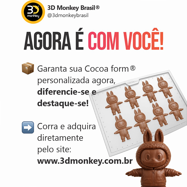 Cocoa Labubu Pequeno