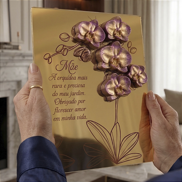 Cocoa Frame - Coleção Dia das Mães - Orquídeas