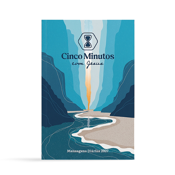 (CAPA FLEXÍVEL) Devocionário Cinco Minutos com Jesus 2027 - PRÉ VENDA