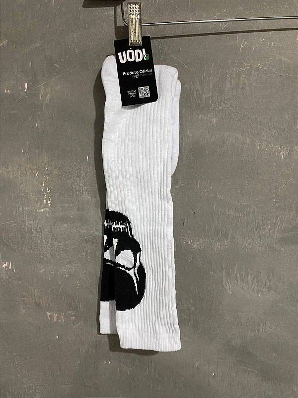 Meia Cano Alto - Skull