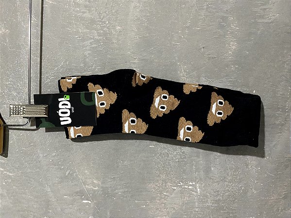 Meia Cano Longo - Emoji