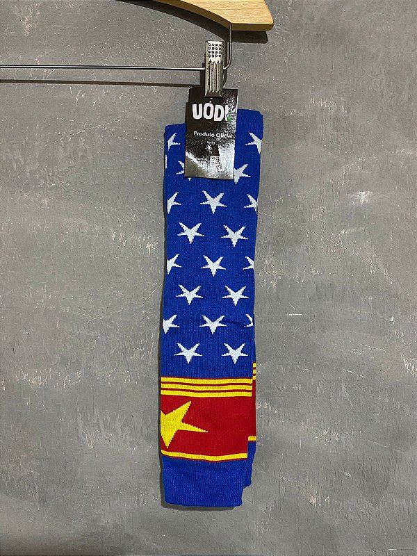 Meia Cano Alto - M. Maravilha Azul 2