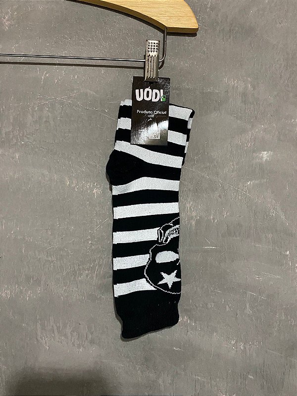 Meia Cano Longo - Listra Caveira