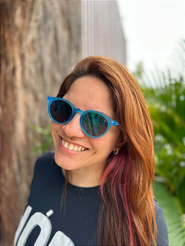 Round Lift - Azul Espelhado