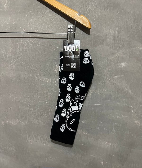 Meia Cano Longo - Skull 3