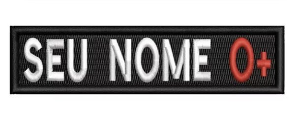 Patch Personalizado - Seu Nome