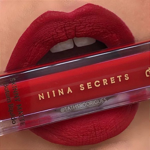 Batom Liquido Matte Nina Secrets