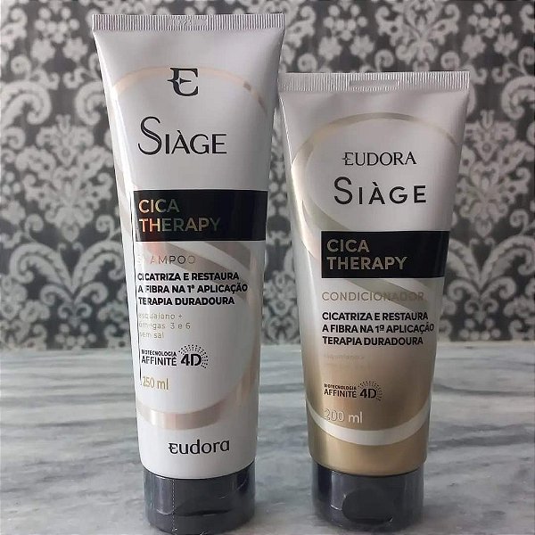 Kit Shampoo e Condicionador Siage Eudora Cica Therapy