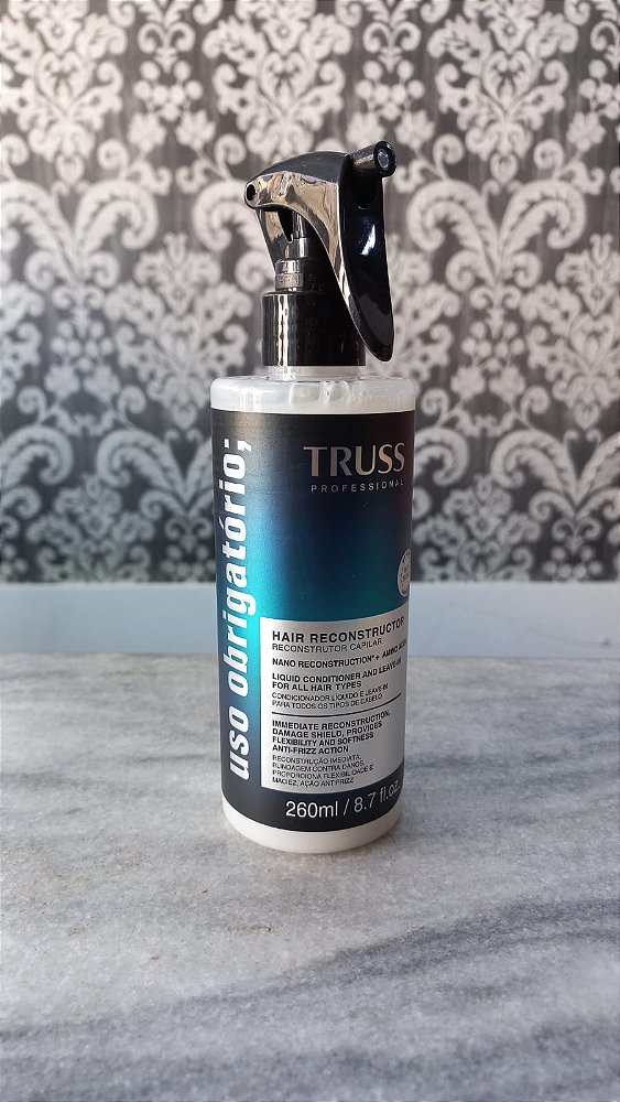 Uso Obrigatório Reconstrutor spray Truss