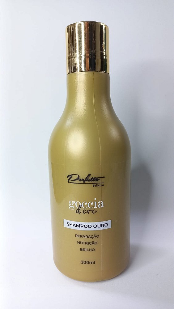 Shampoo reconstrução ouro Goccia D'oro