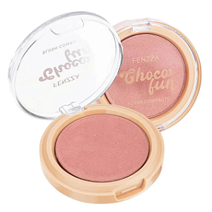 Blush compacto choco fun cor Suisse