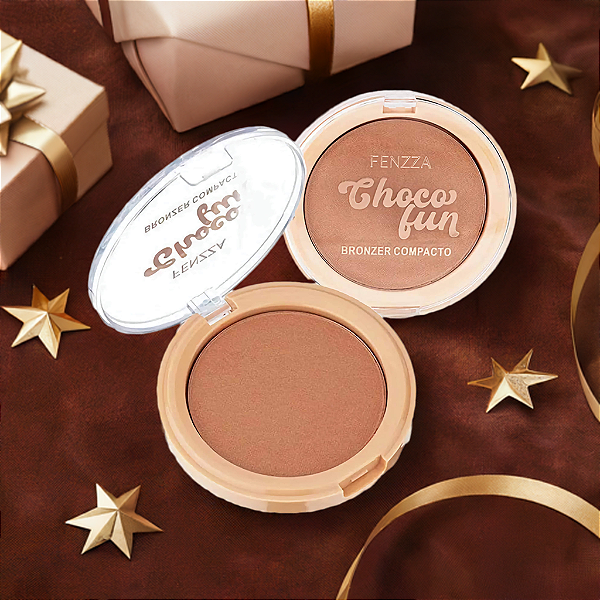 Bronzer compacto choco fun cor Gourmet