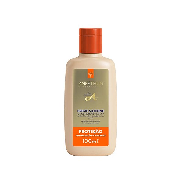 Creme de silicone Aneethun proteção Laranja