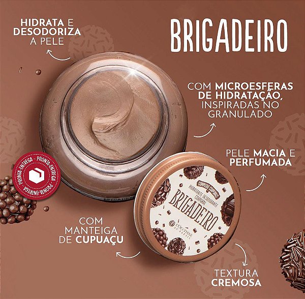 Hidratante desodorante corporal Brigadeiro L'occitane