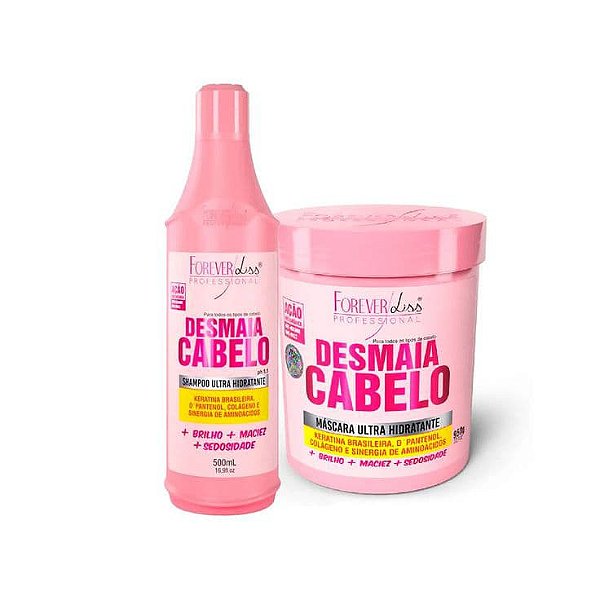 Kit especial desmaia cabelo forever liss