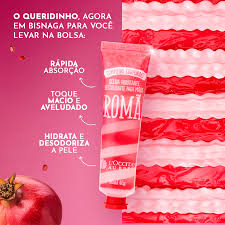 Geleia Hidratante Desodorante para Mãos Romã 50mL