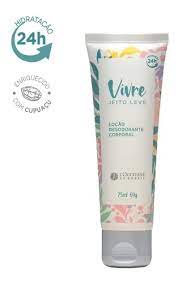 Loção desodorante corporal vivre jeito leve L'occitane