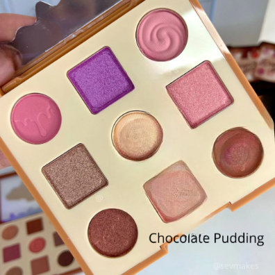 Paleta sombras choco fun chocolate pudding