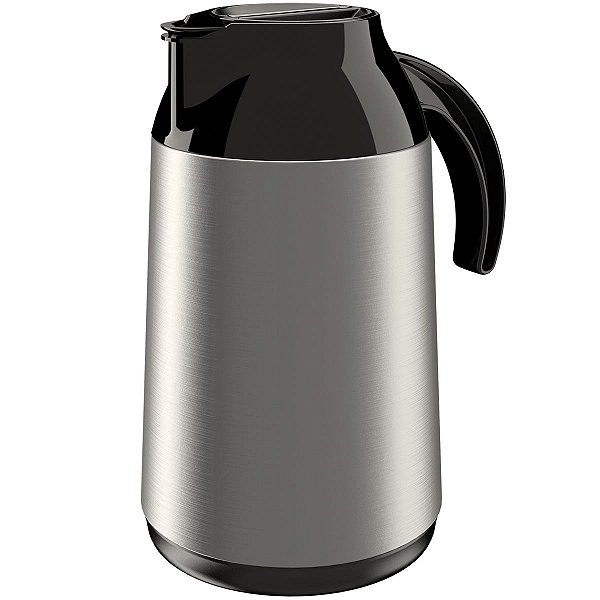 Garrafa Térmica Unitermi Berlim 1 Litro Aço Inox Bule Térmico de Mesa